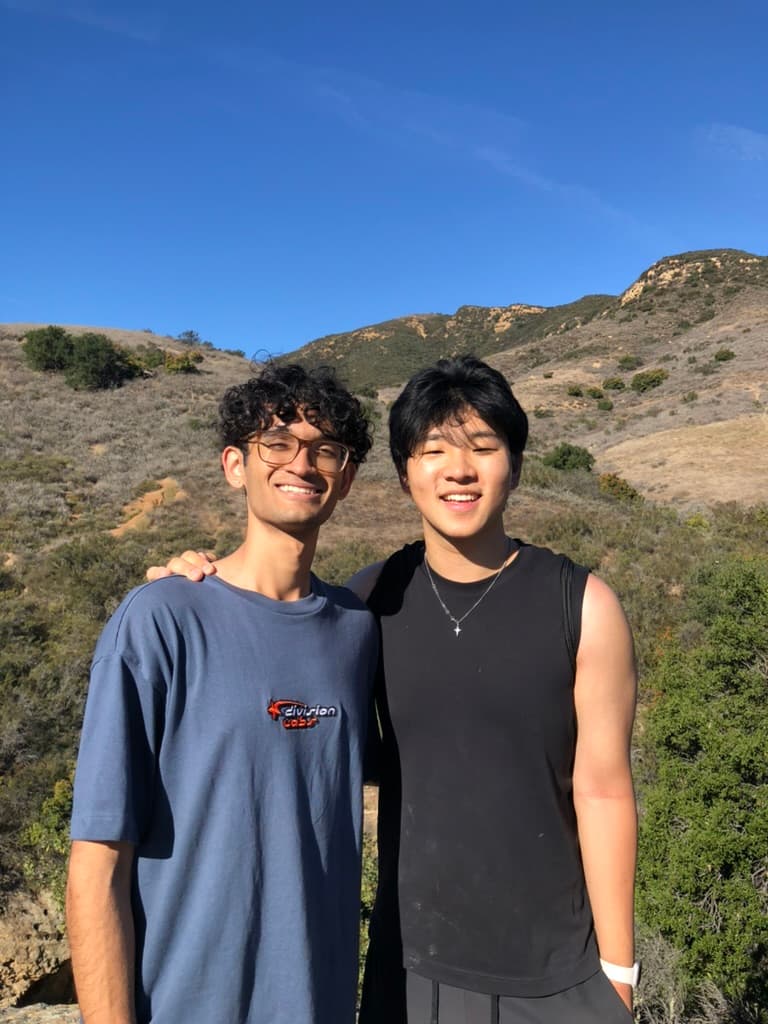 Photo with Chris at a Hike